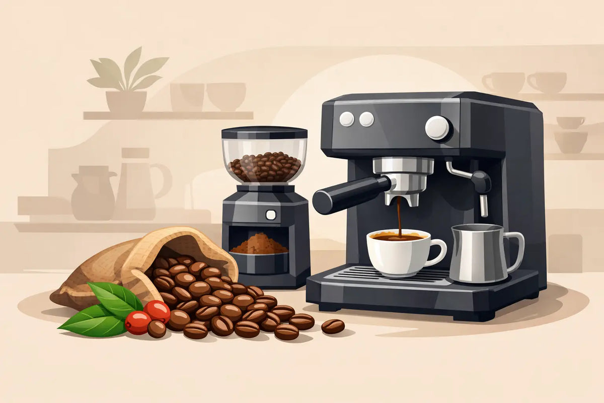 Authentic Espresso Beans for Home Machines