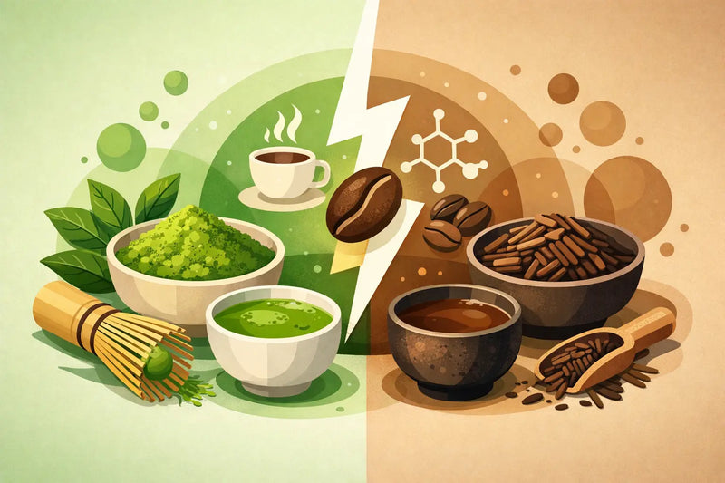 Matcha vs Hojicha Caffeine Explained