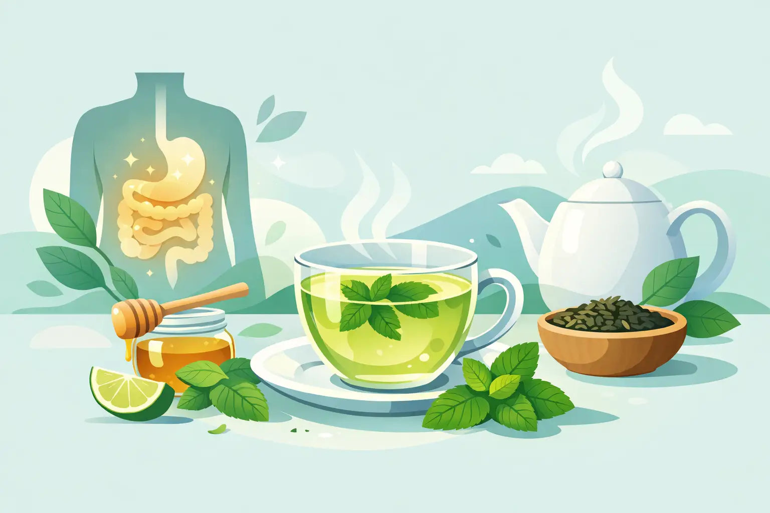 Best Mint Tea for Digestion at Home Collection collection — BellofattoBrews
