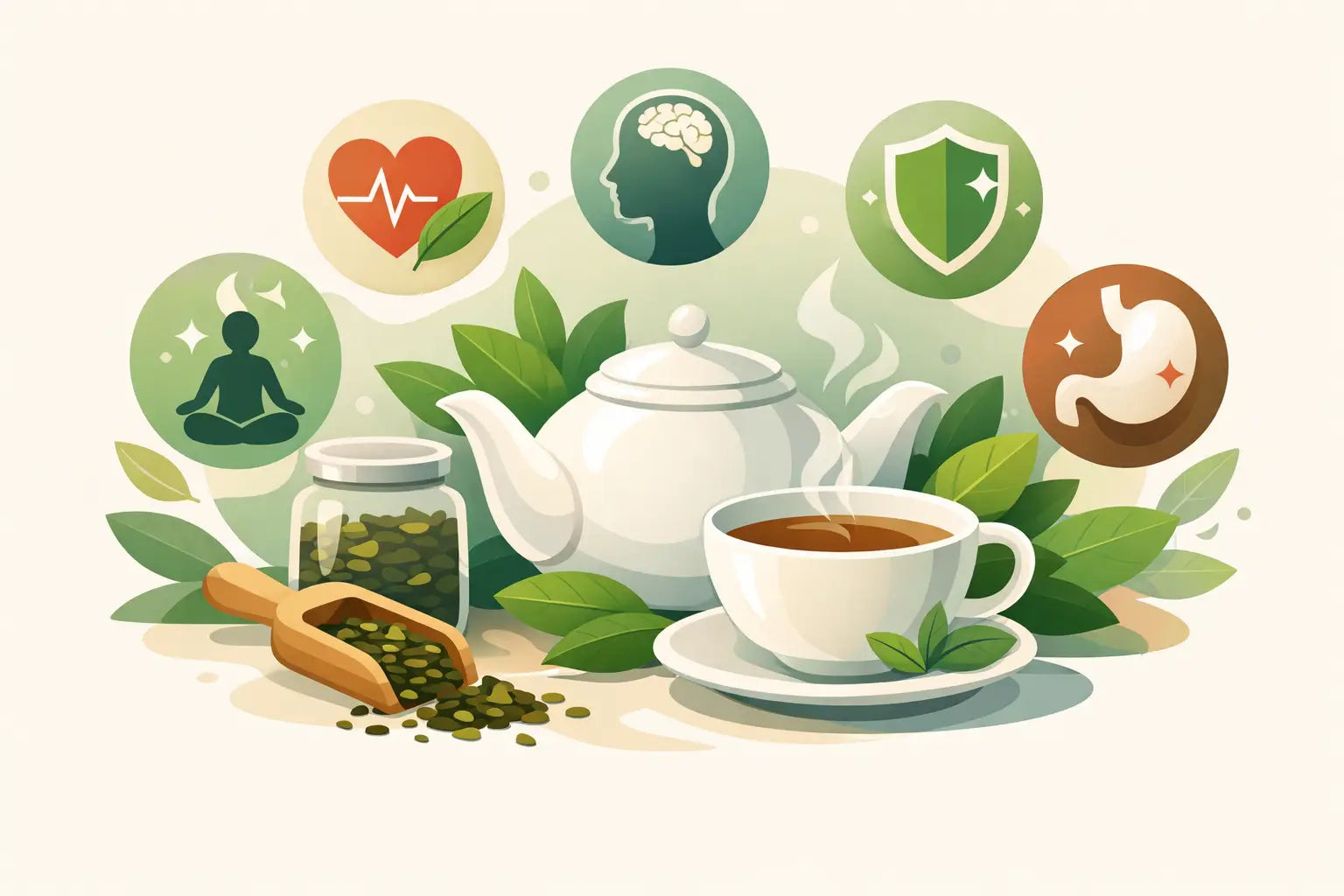 7 Organic Loose Leaf Tea Benefits Collection collection — BellofattoBrews