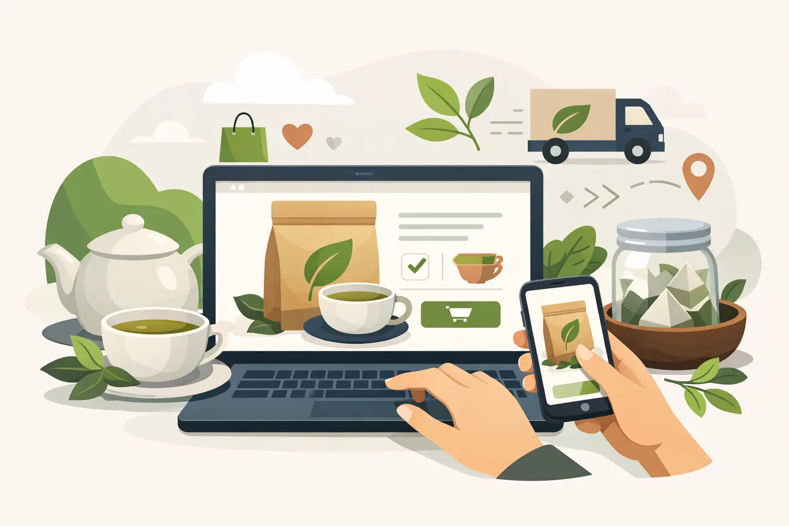 How to Buy Organic Tea Online Well Collection collection — BellofattoBrews