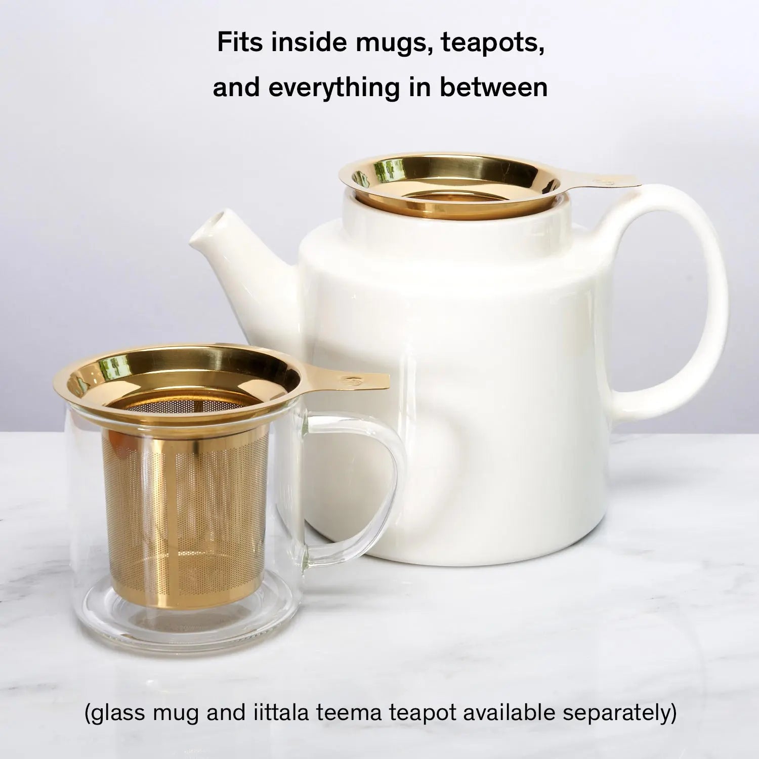 One Cup Infuser - Ditch the tea ball, this infuser is a game changer. August Uncommon Tea