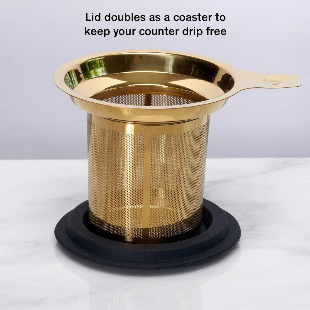 One Cup Infuser - Ditch the tea ball, this infuser is a game changer. August Uncommon Tea