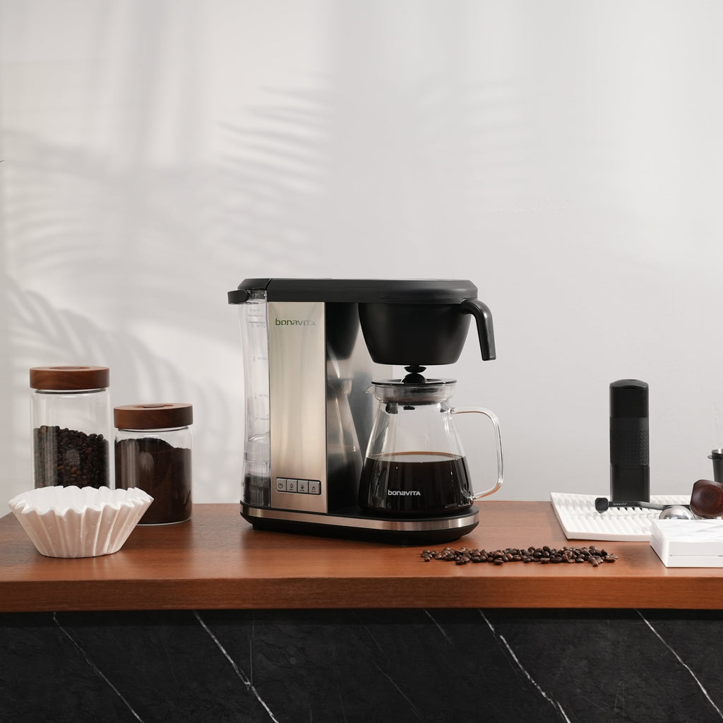 Enthusiast 8-Cup Drip Coffee Brewer with 1.3L Thermal or Glass Carafe - Vitality Coffee