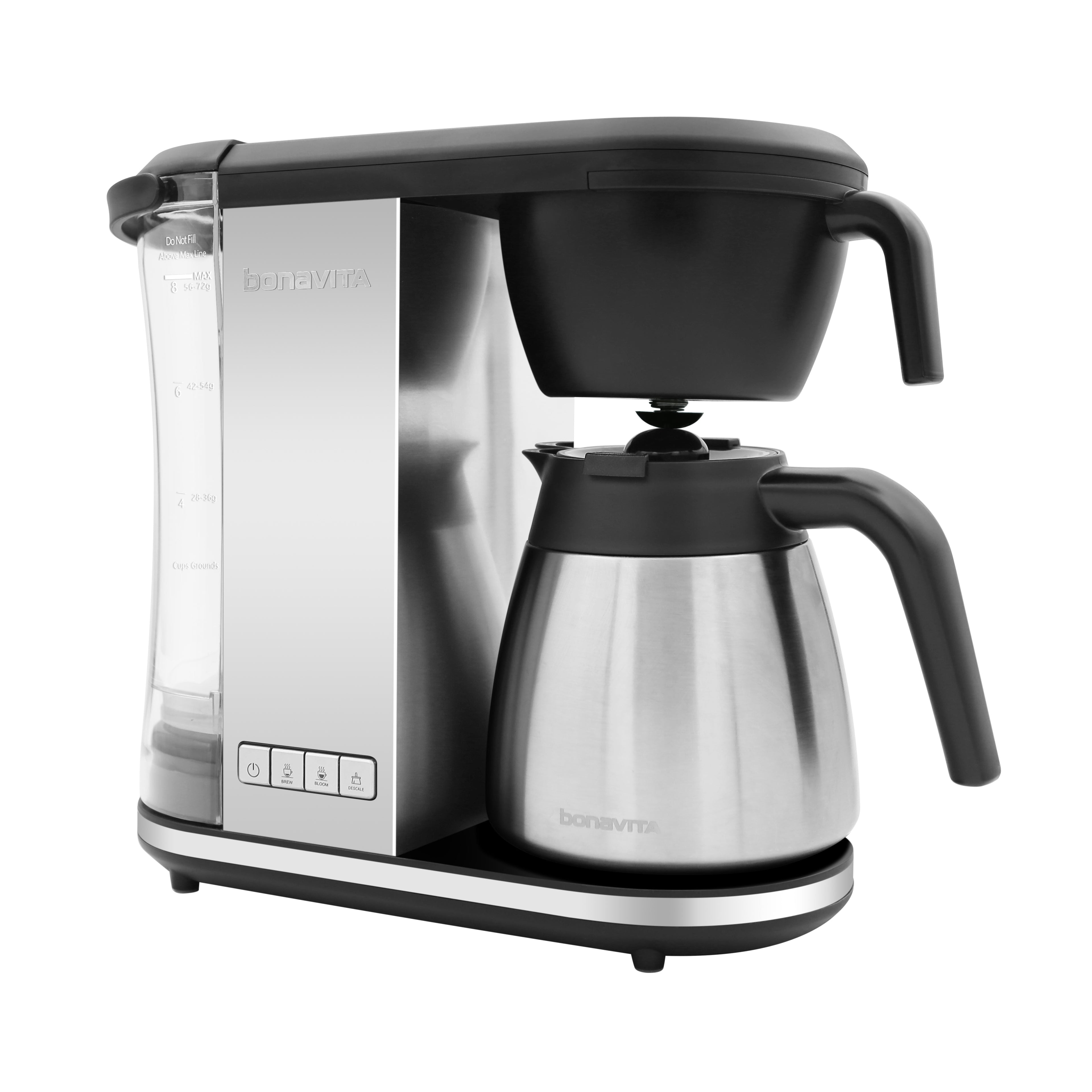 Enthusiast 8-Cup Drip Coffee Brewer with 1.3L Thermal or Glass Carafe - Vitality Coffee