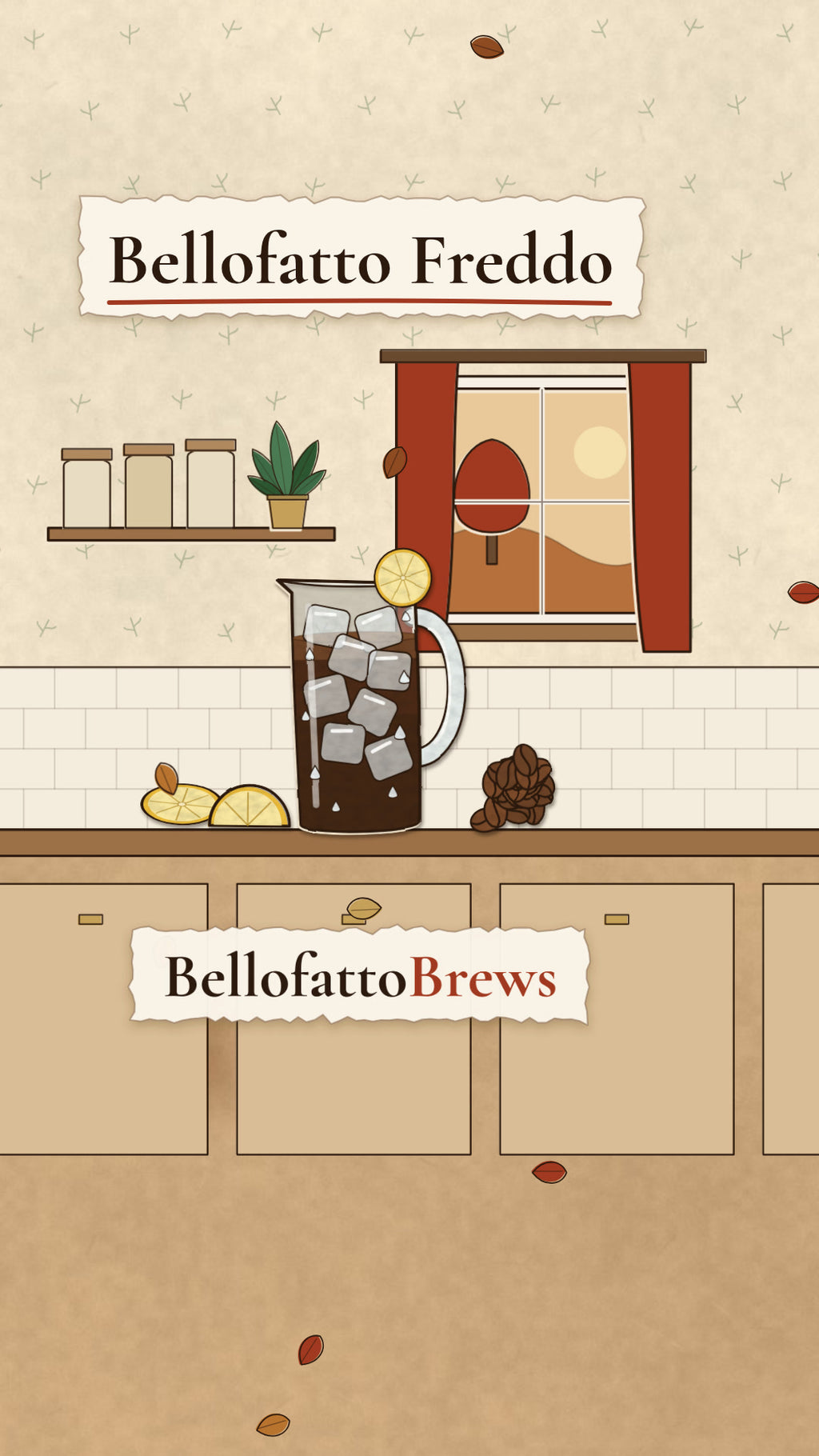 Bellofatto Freddo | Cold Brew illustrated hero