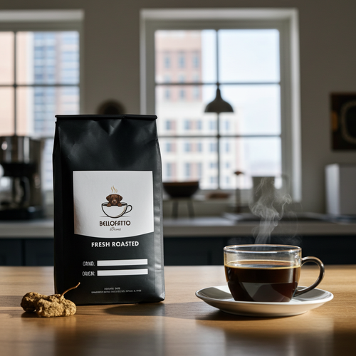 Bellofatto Bloom | Medium Roast Mushroom Blend | Smooth, earthy, low-acid with adaptogenic mushroom benefits — BellofattoBrews specialty coffee