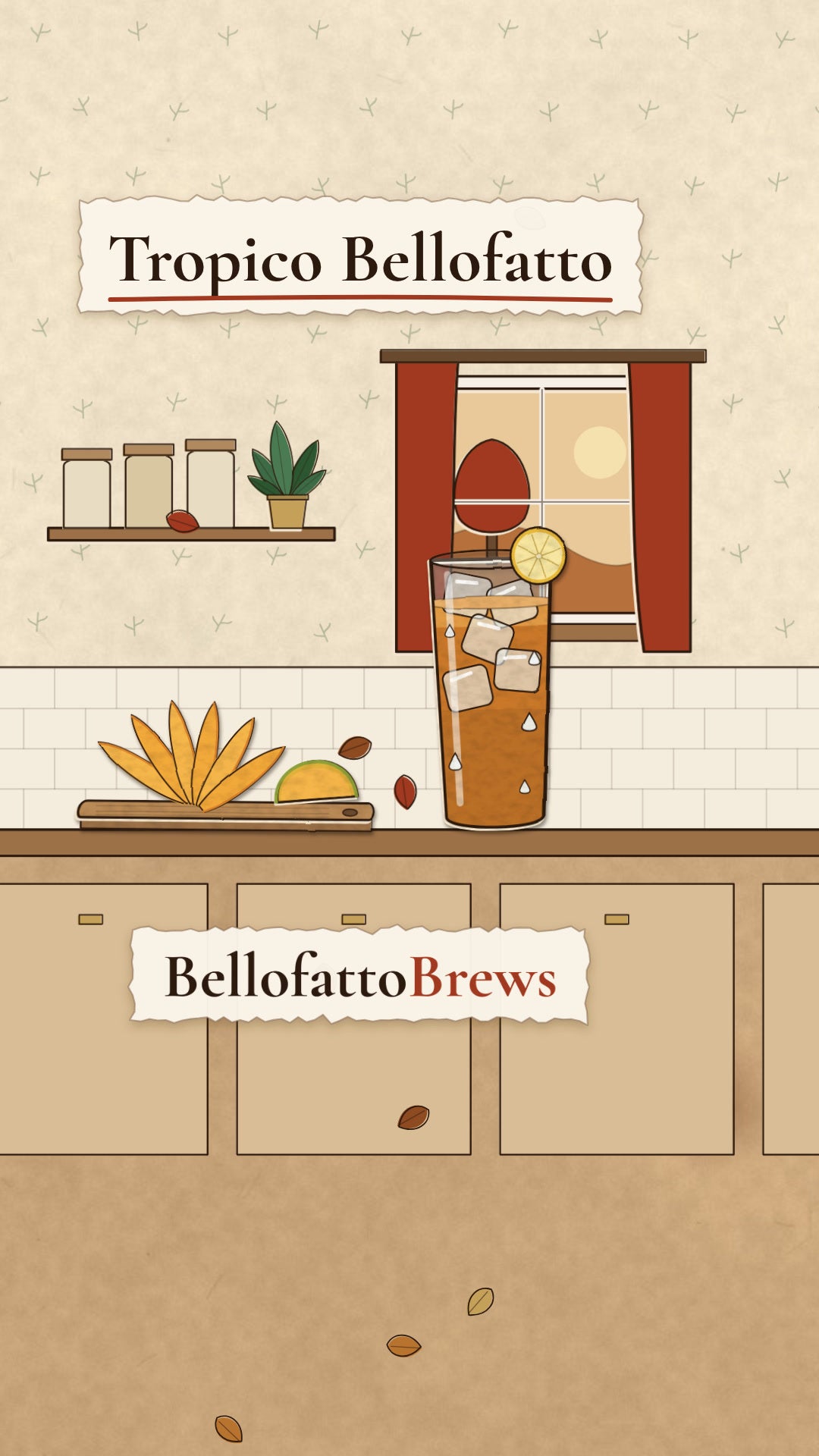 Tropico Bellofatto | Mango illustrated hero