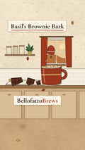 Basil’s Brownie Bark | Mocha illustrated hero