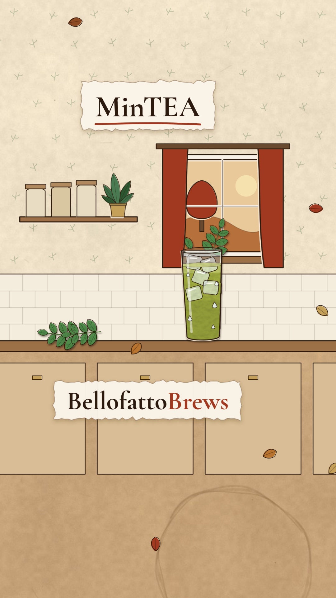 MinTEA | Moroccan Mint Tea illustrated hero