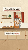 Pesca Bellofatto | Peach illustrated hero