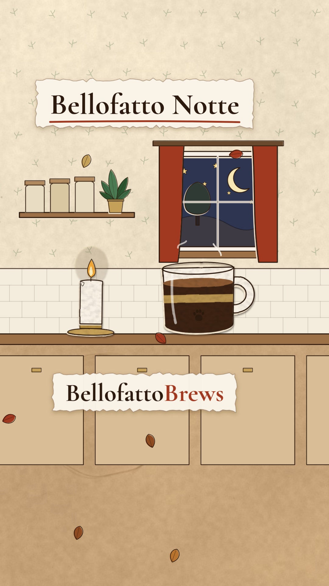 Bellofatto Notte | Peru Decaf illustrated hero