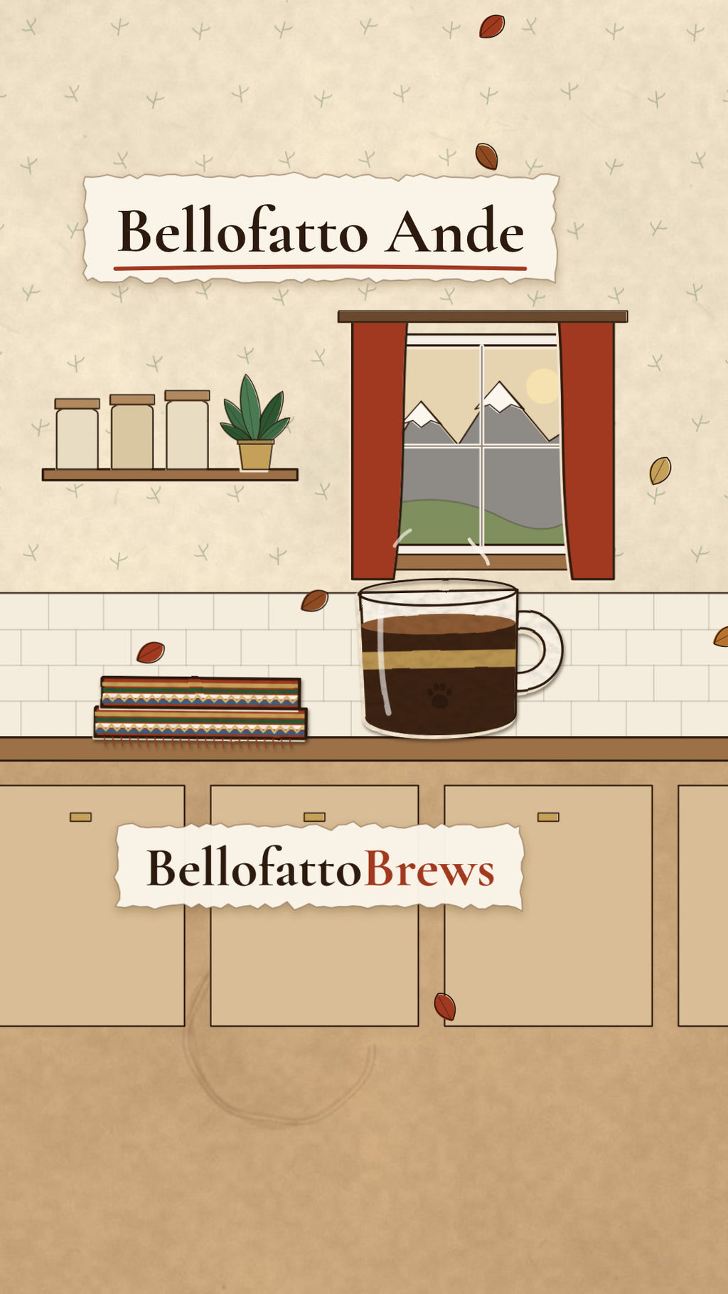 Bellofatto Ande | Peru Single Origin illustrated hero