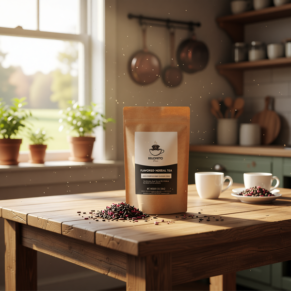 Crimson Orchard | Apple Cider Rooibos | Floral, natural, caffeine-variable by variety — BellofattoBrews loose leaf tea
