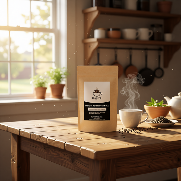 Chestnut Twilight | Hojicha | Floral, natural, caffeine-variable by variety — BellofattoBrews loose leaf tea