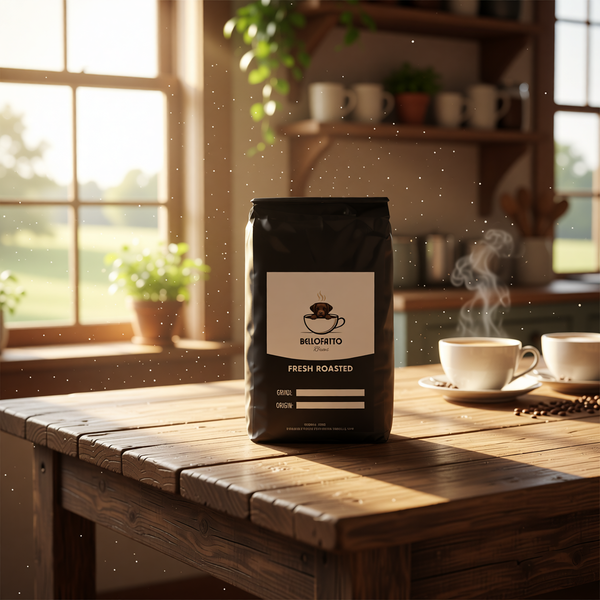Bellofatto Bloom | Medium Roast Mushroom Blend | Smooth, earthy, low-acid with adaptogenic mushroom benefits — BellofattoBrews specialty coffee