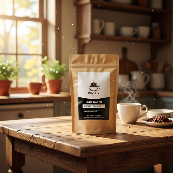 The Morning Gable | English Breakfast | Floral, natural, caffeine-variable by variety — BellofattoBrews loose leaf tea