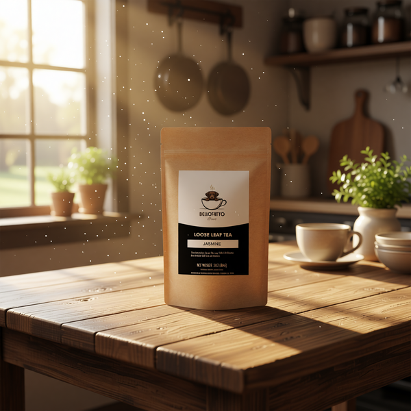 The Floral Steep | Jasmine | Floral, natural, caffeine-variable by variety — BellofattoBrews loose leaf tea